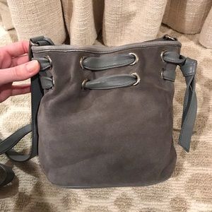 Cole Haan Maria Sharapova Suede Bucket Bag